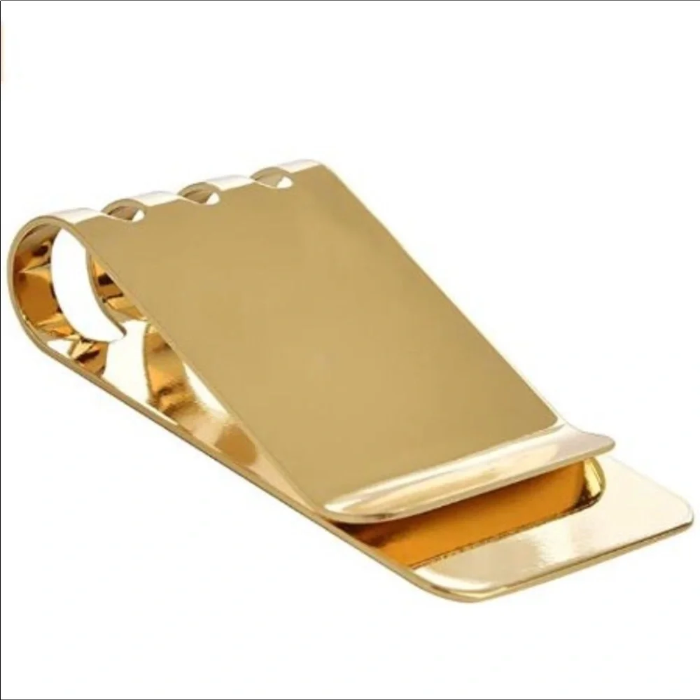 Money Clip Spring Steel Cash Clip New